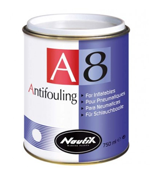 Antifouling für Schlauchboote – NAUTIX A8